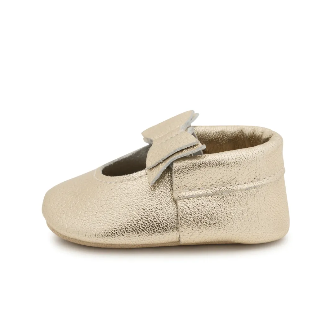 Birdrock Baby Bow Moccasins