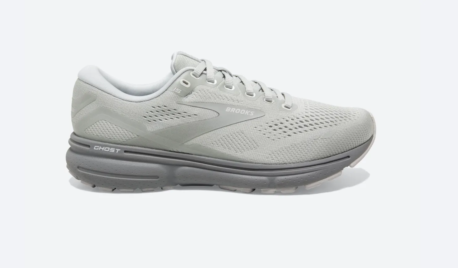 Brooks Womens Ghost 15- Illusion/White (1203801B136)