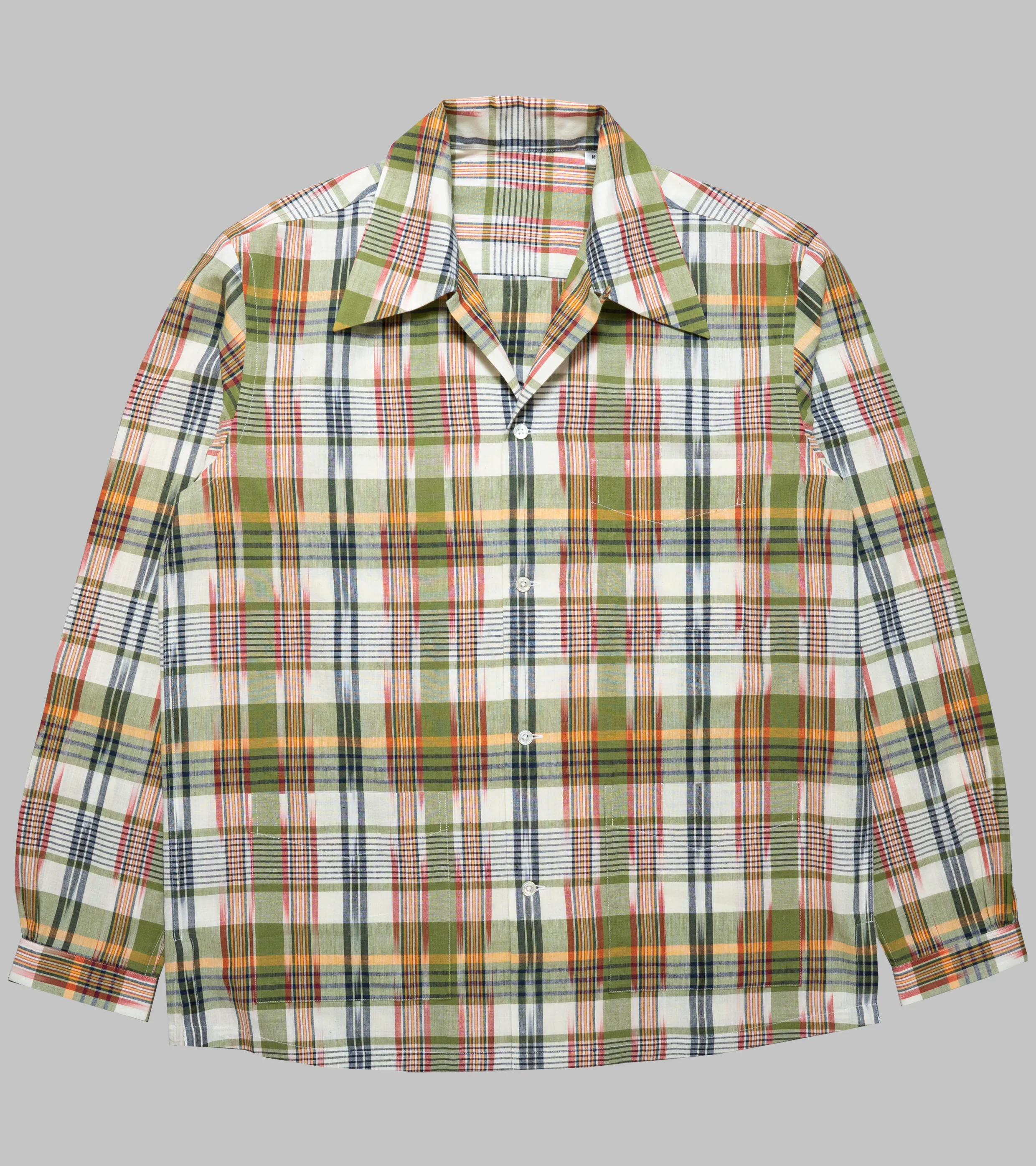Cabana Shirt Green Madras
