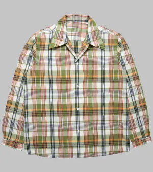 Cabana Shirt Green Madras
