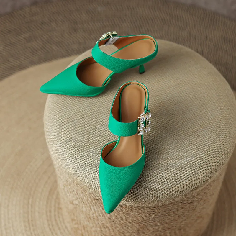 Clarke Novelty Heeled Mules