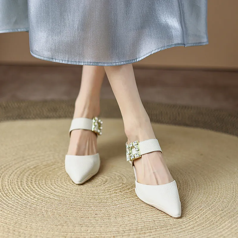 Clarke Novelty Heeled Mules