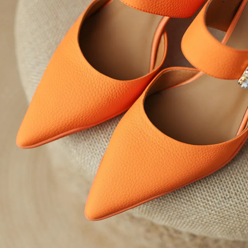 Clarke Novelty Heeled Mules
