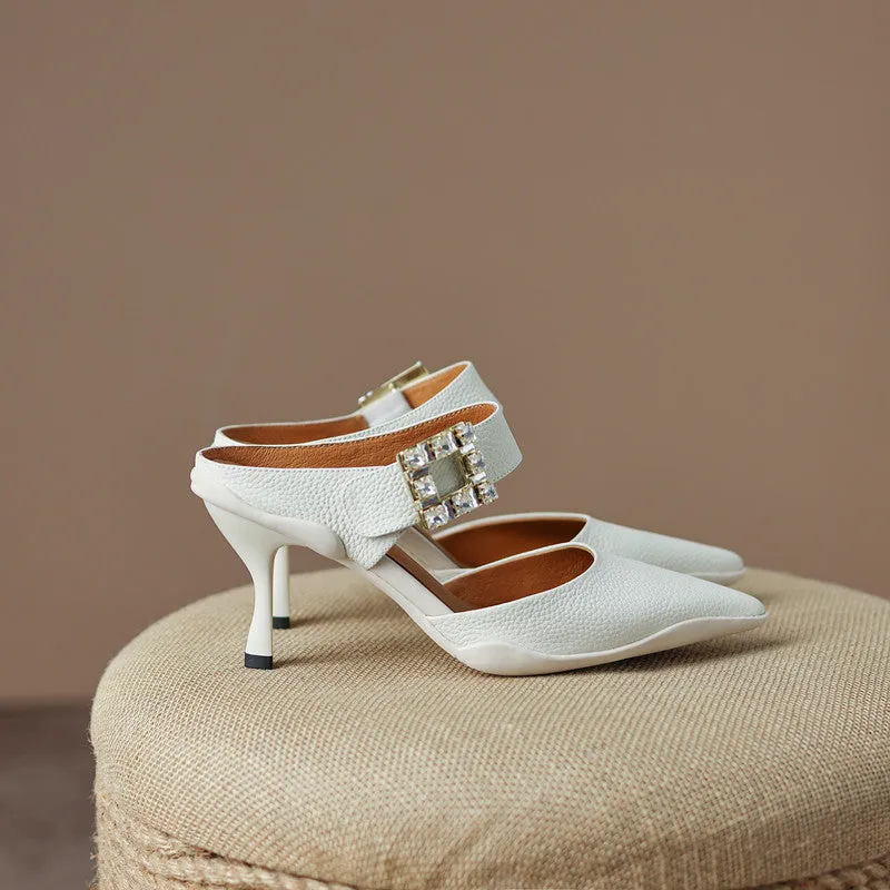 Clarke Novelty Heeled Mules