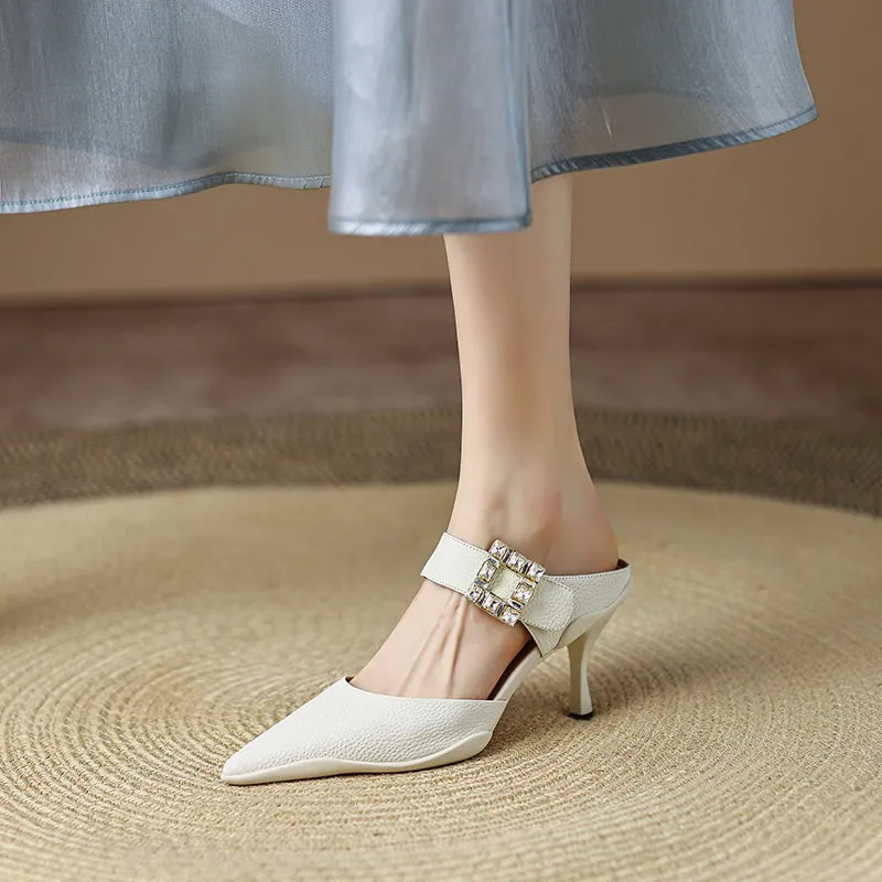 Clarke Novelty Heeled Mules