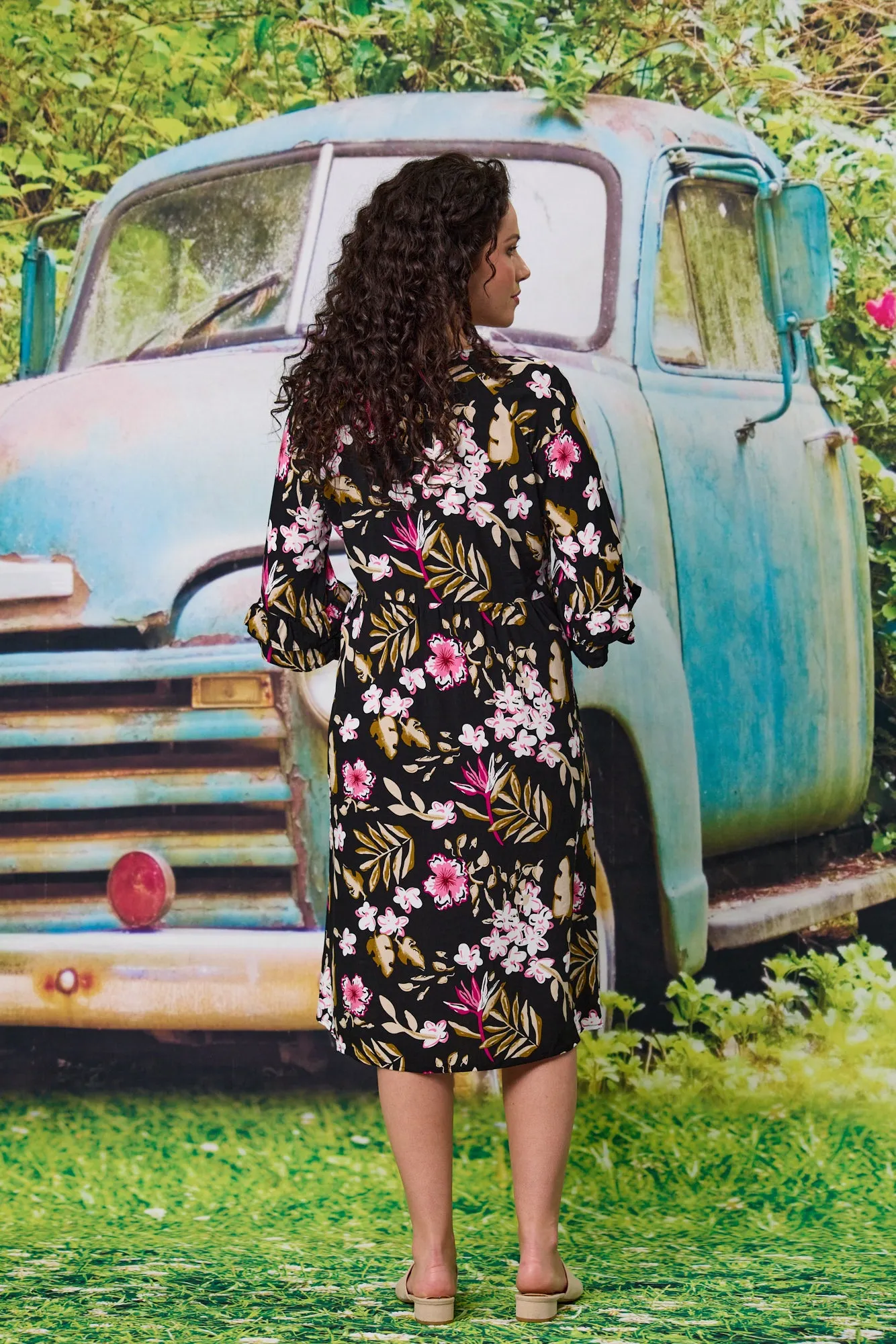 Classified - Marbella Printed Dress - C5001 - 50% Off