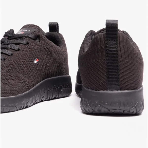 CORPORATE KNIT RIB RUNNER Mens Trainers Black