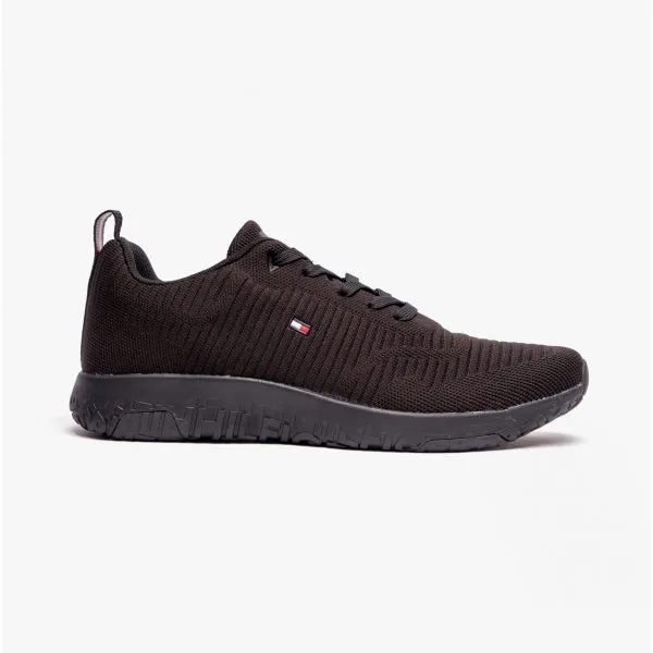 CORPORATE KNIT RIB RUNNER Mens Trainers Black