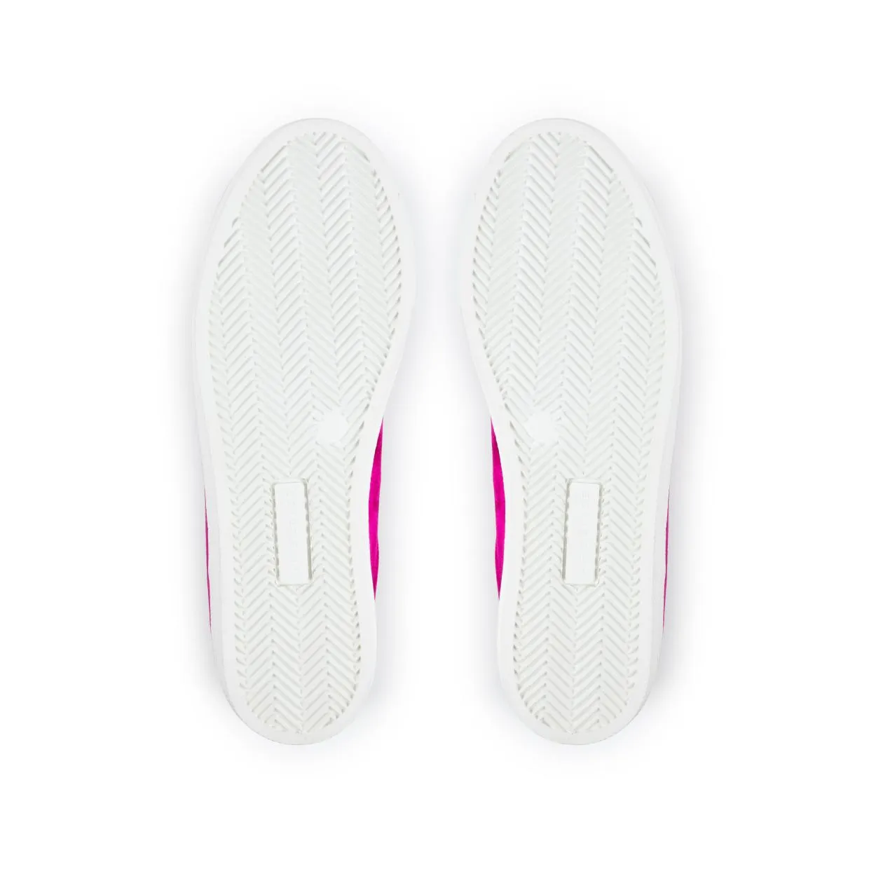 Cru: Raspberry Velvet & Glitter Trainers