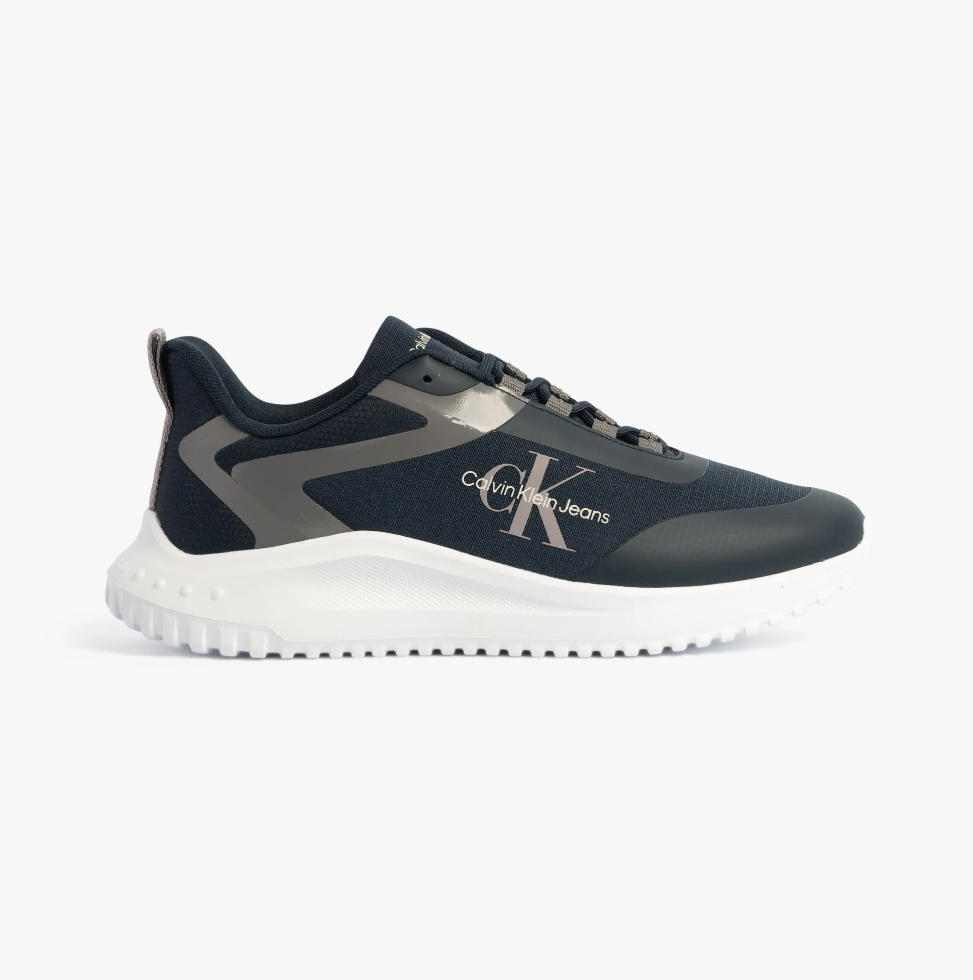 EVA RUNNER LOW LACE Mens Trainers Calvin Navy/Black/B White