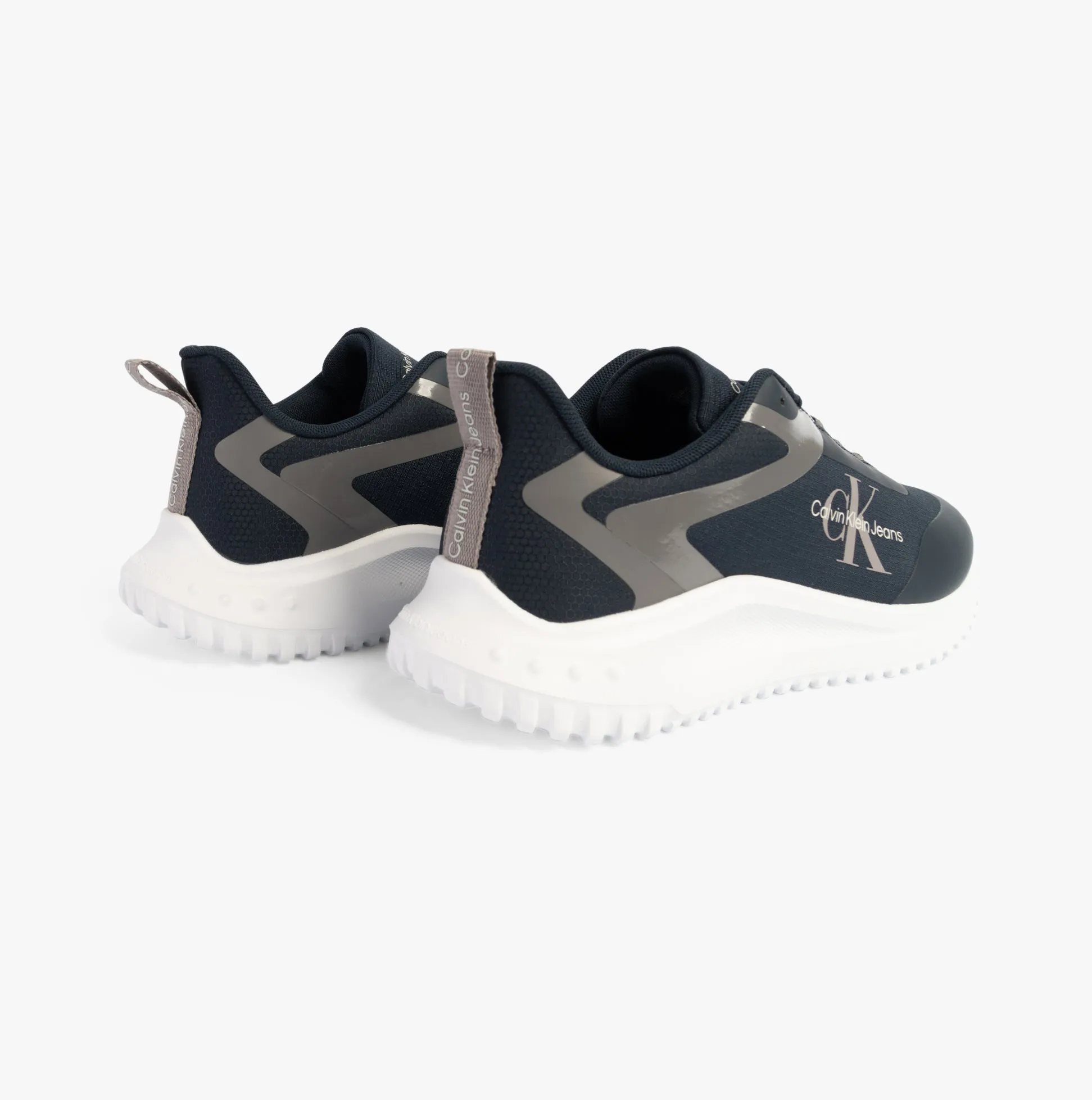 EVA RUNNER LOW LACE Mens Trainers Calvin Navy/Black/B White