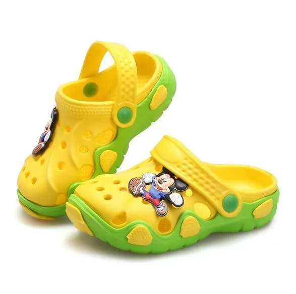 Kids Comfortable Cute Cartoon Slippers Outdoor Kids Sandals/Slip Wear