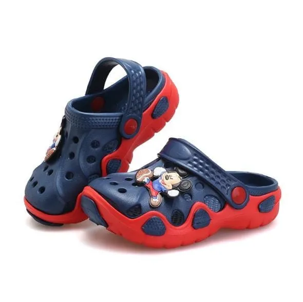 Kids Comfortable Cute Cartoon Slippers Outdoor Kids Sandals/Slip Wear
