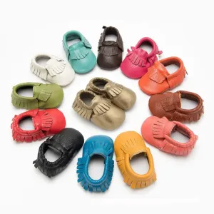 Leather Baby Moccasins