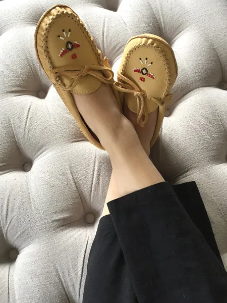 Moccasins Moose Hide Ladies LC🍁
