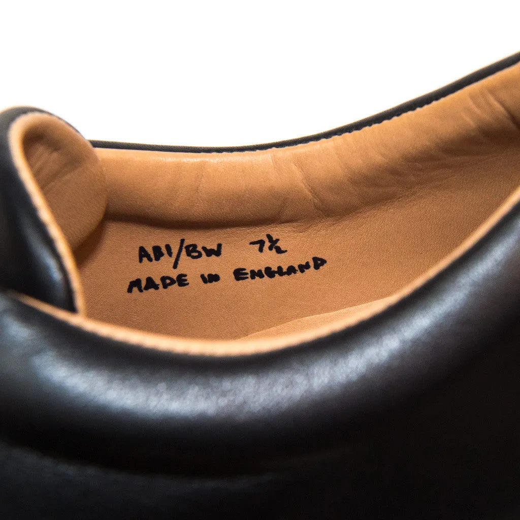 OVERSTONE DERBY SNEAKER - BLACK GUM