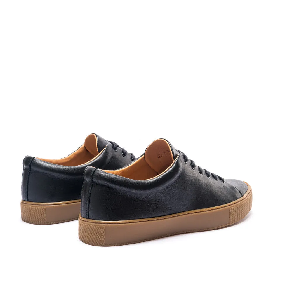 OVERSTONE DERBY SNEAKER - BLACK GUM