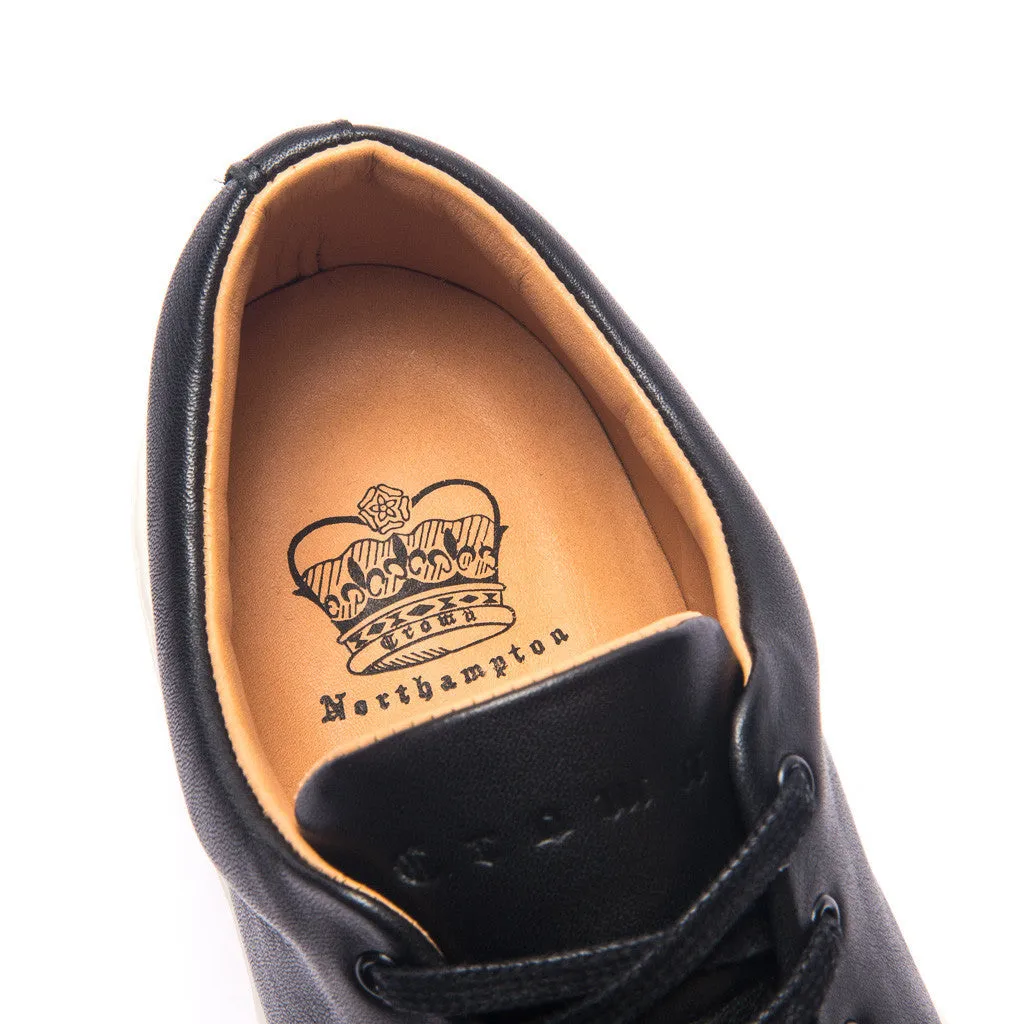 OVERSTONE DERBY SNEAKER - BLACK GUM