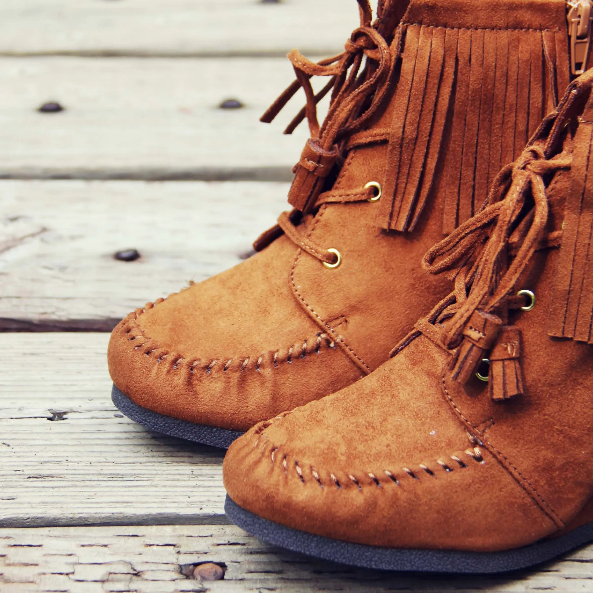 Wild & Wander Moccasins in Brown