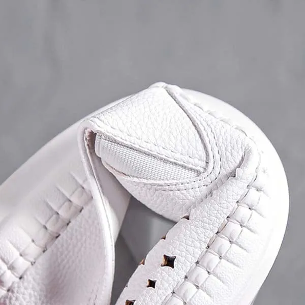 Women Casual Hollow Moccasins Loafers